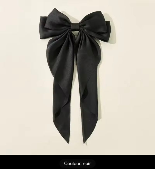 Pince à Cheveux Grand Nœud — Accessoire Élégant du Quotidien