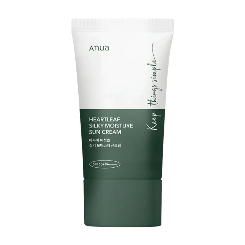 Anua Heartleaf Silky Moisture Sun Cream SPF50+ PA++++ 50 ml