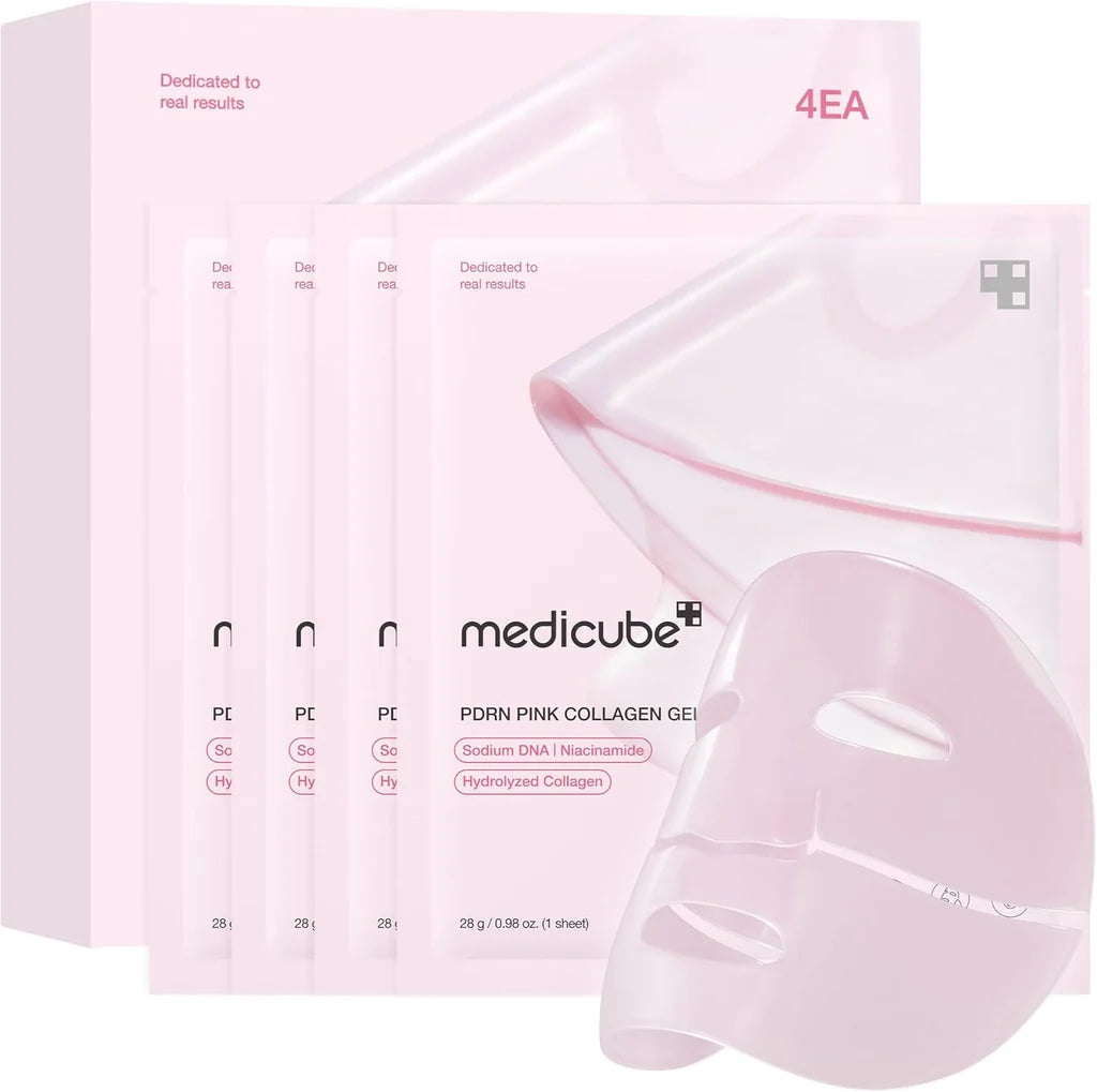 Medicube PDRN Pink Collagen Gel Mask 4 masques
