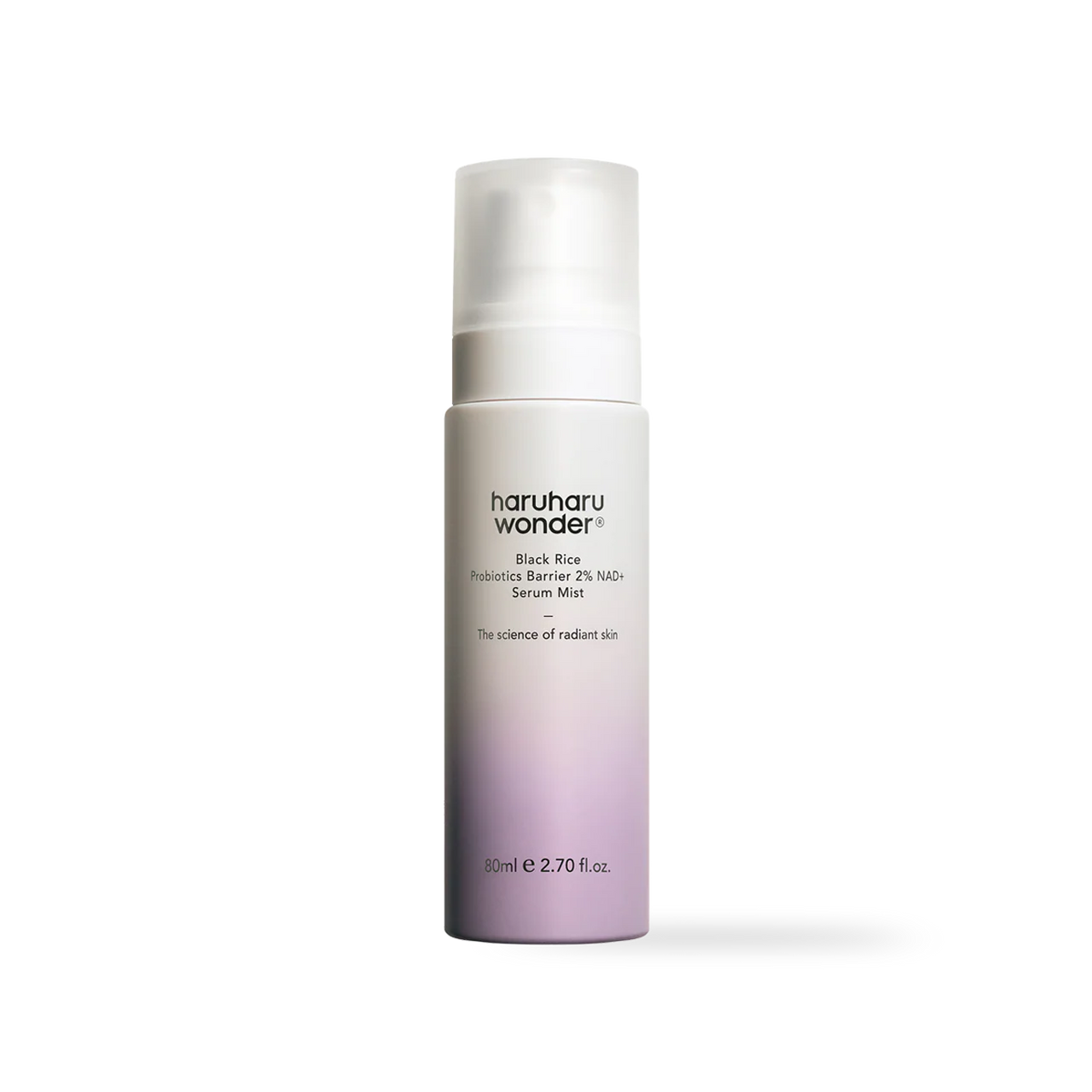 Haruharu Wonder Black Rice Probiotics Barrier NAD+ Serum Mist 80 ml