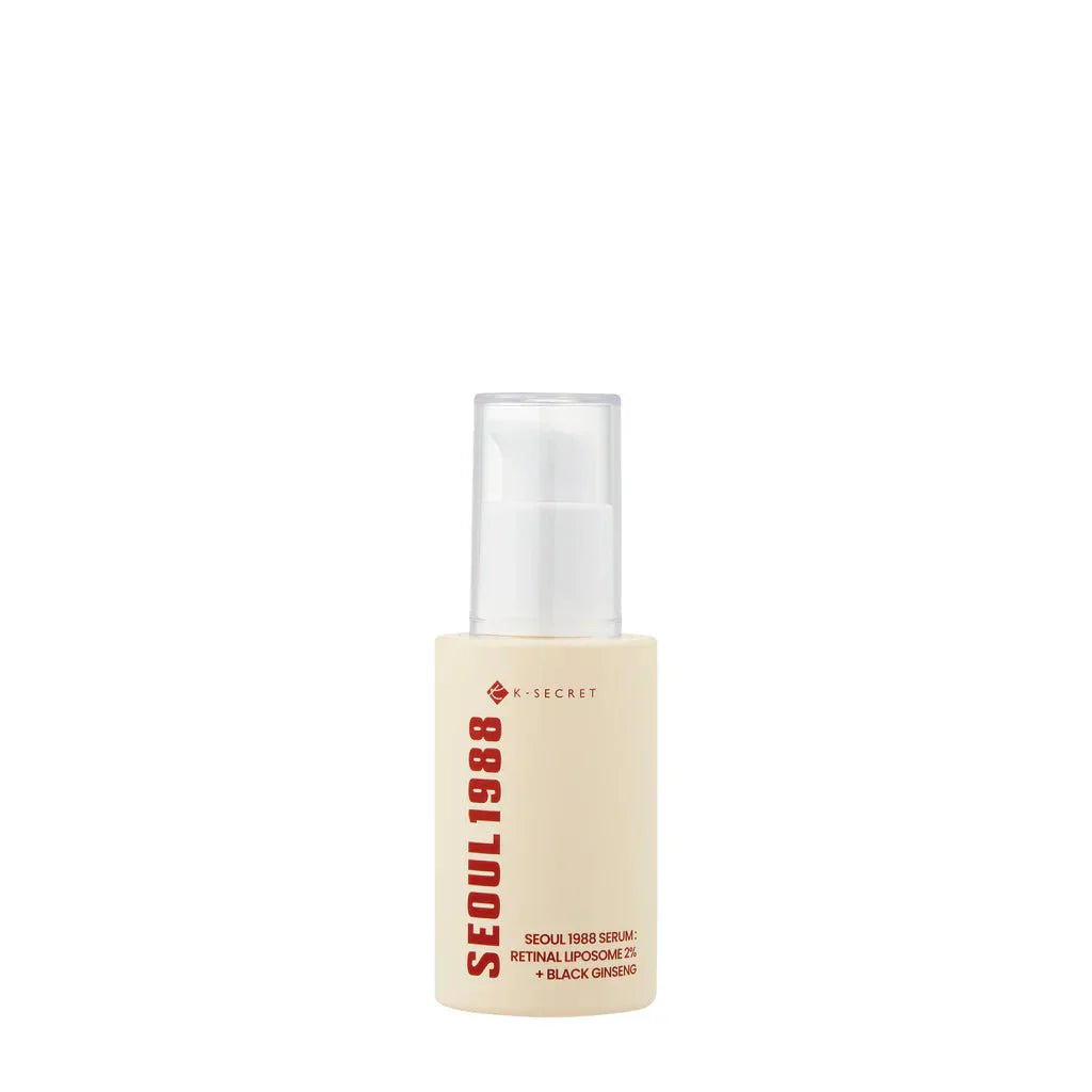 K-SECRET SEOUL 1988 Serum Retinal Liposome 2% + Black Ginseng 30 ml